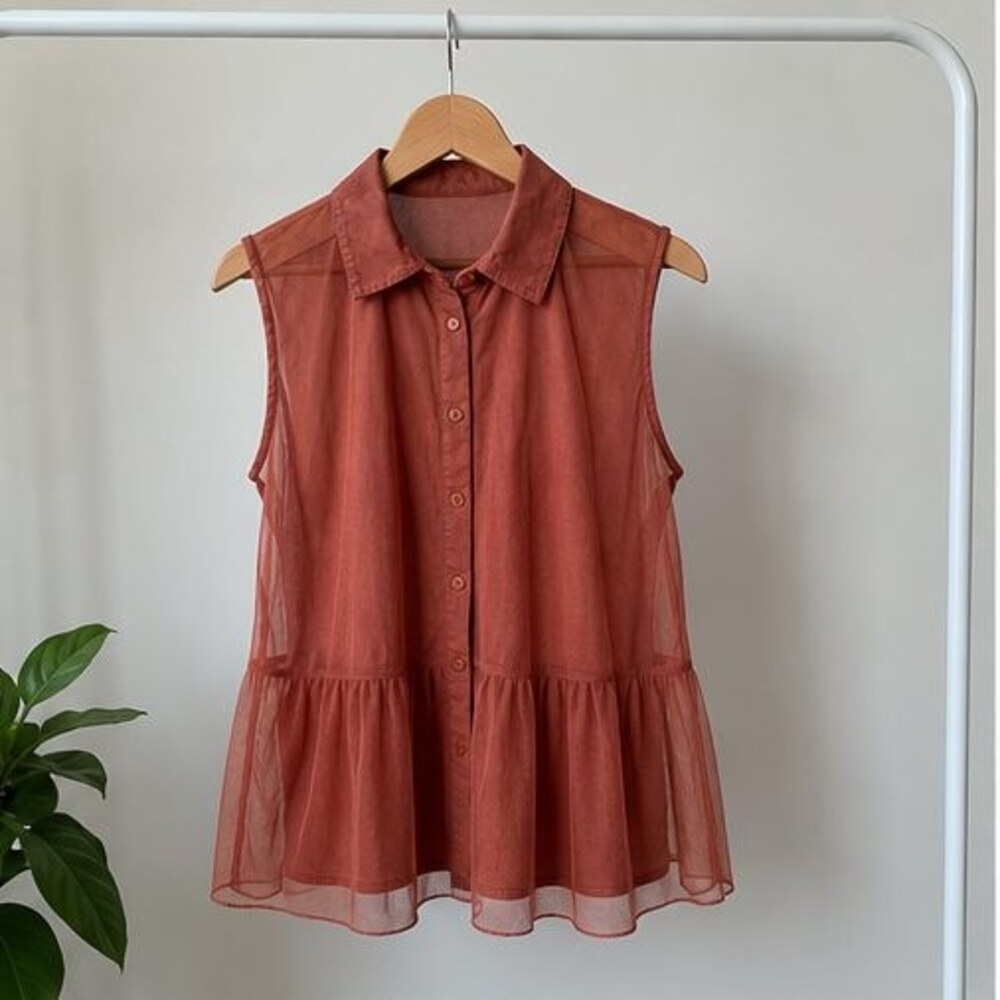 Rust Cami Blouse